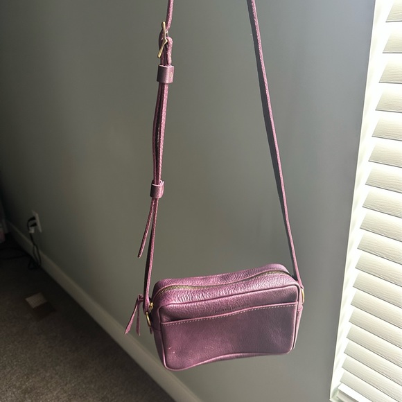 Portland leather good toaster in plum - Picture 5 of 8